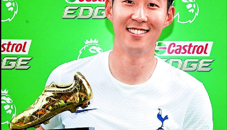 Pesepakbola Asia pertama peraih English Premier League Golden Boot 2021-2022. Son Heung-min.